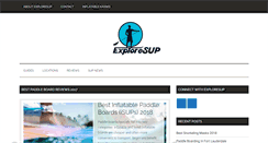 Desktop Screenshot of exploresup.com